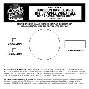 Coney Island Bourbon Barrel Big Ol' Apple Wheat Ale