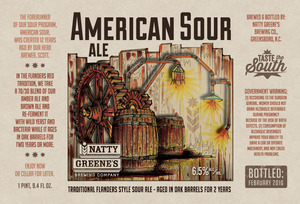 Natty Greene's Brewing Co. American Sour Ale February 2017