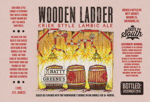 Natty Greene's Brewing Co. Wooden Ladder Kriek February 2017