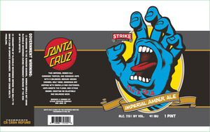 Strike Brewing Co Imperial Amber Ale