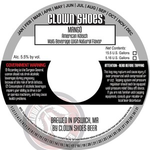 Clown Shoes Mango February 2017