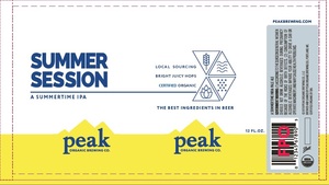 Peak Organic Summer Session February 2017