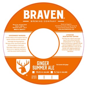 Braven Ginger Summer Ale