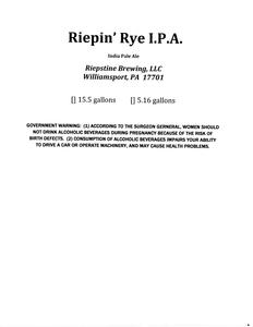 Riepstine Brewing 
