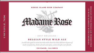 Goose Island Beer Company Madame Rose February 2017