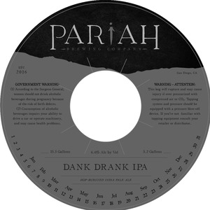 Dank Drank Ipa Hop-bursted India Pale Ale