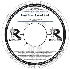 Roasty Toasty Oatmeal Stout 