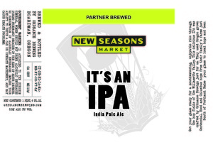 New Seasons Market IPA India Pale Ale