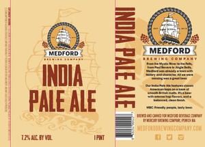 Medford Brewing Company India Pale February 2017
