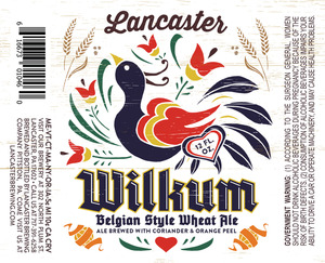 Wilkum Belgian White Wheat Ale