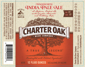 Charter Oak Brewing Co Wadsworth India Pale Ale