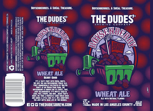 The Dudes' Brewing Company, LLC Juice Box: Boysenberry Wheat Ale February 2017