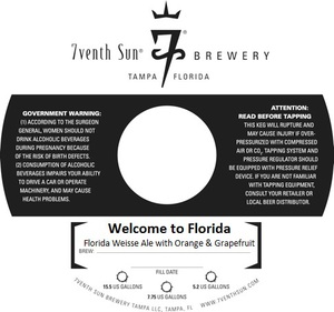 7venth Sun Brewery Welcome To Florida March 2017