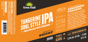 Green Flash Brewing Company Tangerine Soul Style February 2017