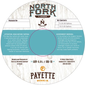North Fork Lager March 2017