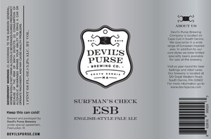 Devil's Purse Surfman's Check March 2017