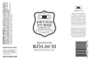 Devil's Purse Handline Kolsch March 2017