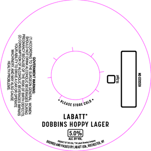 Labatt* Dobbins Hoppy Lager March 2017