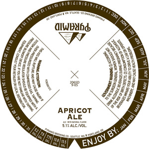 Pyramid Apricot Ale March 2017