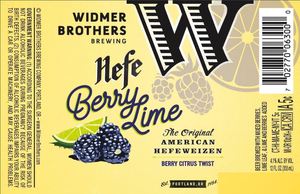 Widmer Brothers Brewing Company Berry Lime Hefe