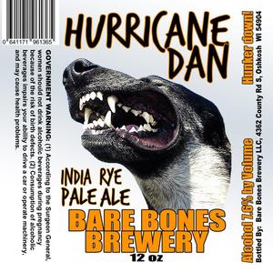 Bare Bones Brewery Hurricane Dan March 2017