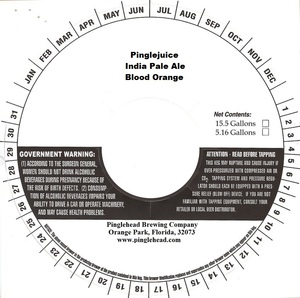Pinglejuice India Pale Ale Blood Orange 