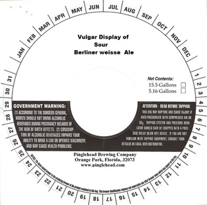 Vulgar Display Of Sour February 2017