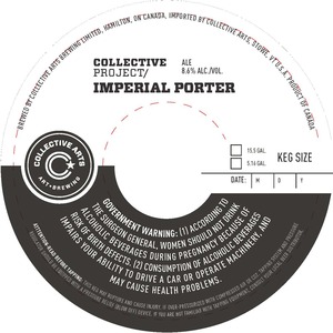 Collective Arts Collective Project Imperial Porter