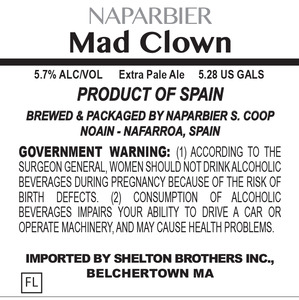 Naparbier Mad Clown February 2017