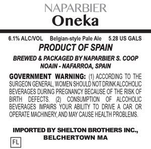 Naparbier Oneka February 2017