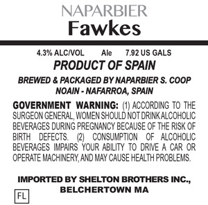 Naparbier Fawkes February 2017