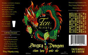 Ten Ninety Brewing Co Angry Dragon