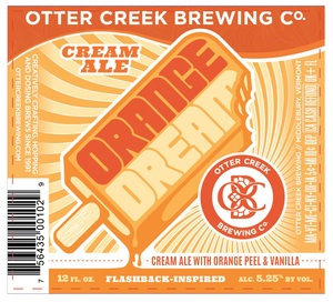 Otter Creek Brewing Orange Dream Cream Ale February 2017