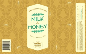 Moustache Brewing Co. Milk+honey Brown Ale March 2017