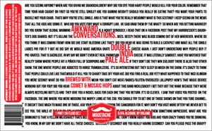 Moustache Brewing Co. Awkward Conversations