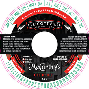 Ellicottville Brewing Company Mccarthy's Celtic Red