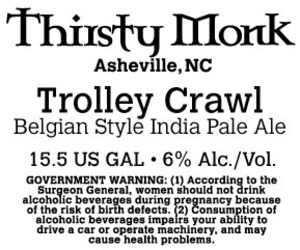 Thirsty Monk Trolley Crawl February 2017