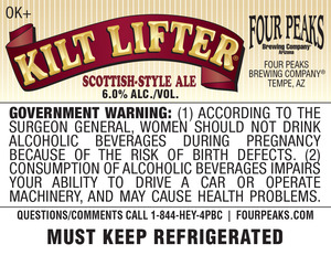 Kilt Lifter Scottish-style Ale February 2017