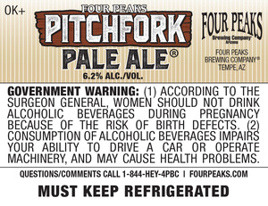 Four Peaks Pitchfork Pale Ale February 2017