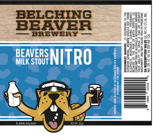 Belching Beaver Brewery Nitro Beaver's Milk February 2017