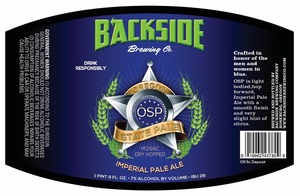 Backside Brewing Co. Osp