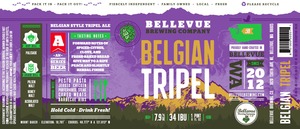 Belgian Tripel 22oz Belgian Tripel March 2017