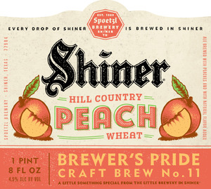 Shiner Hill Country Peach Wheat March 2017