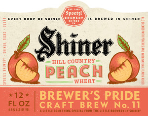 Shiner Hill Country Peach Wheat
