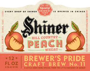 Shiner Hill Country Peach Wheat March 2017