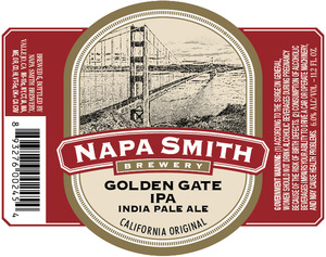 Napa Smith Brewery Golden Gate March 2017