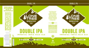 Lone Tree Brewing Company Double IPA March 2017