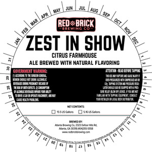 Red Brick Zest In Show March 2017