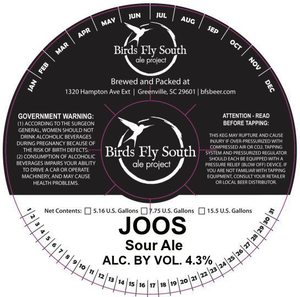 Birds Fly South Ale Project Joos