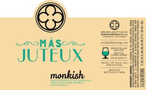 Monkish Brewing Co. MÁs Juteux